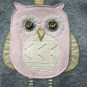 Baby Girl Mud Pie Owl One Piece Romper 6-9 months